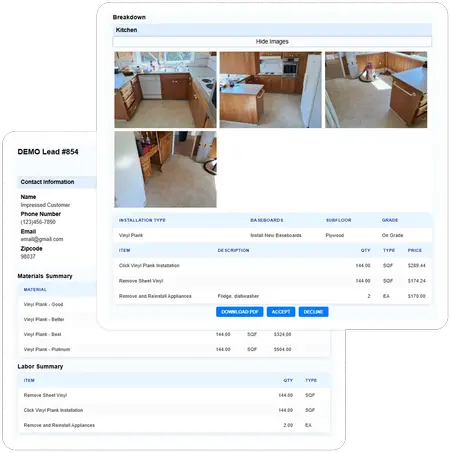 Customer Portal Dashboard